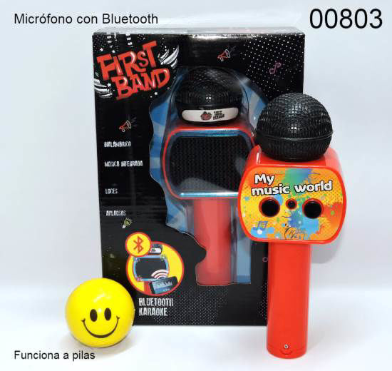 Imagen de MICROFONO DE MANO CON BLUETOOTH KARAOKE 3.26